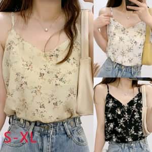 Floral Spaghetti Strap Cami